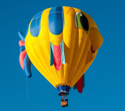 Яркие краски фестиваля воздушных шаров в Альбукерке (20 фото)