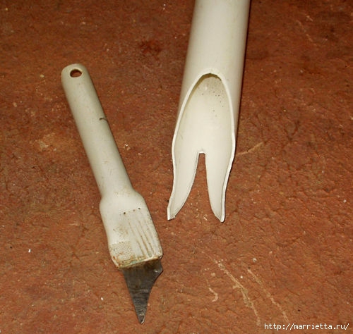 Для сада. Плодосборник для ягод своими руками (3) (500x474, 149Kb)