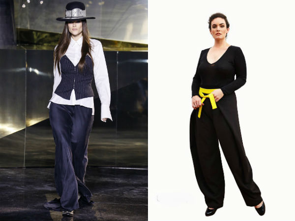 Брюки для полных осень-зима 2016-2017 Dea London, H&M Брюки для полных осень-зима 2016-2017 Dea London, H&M