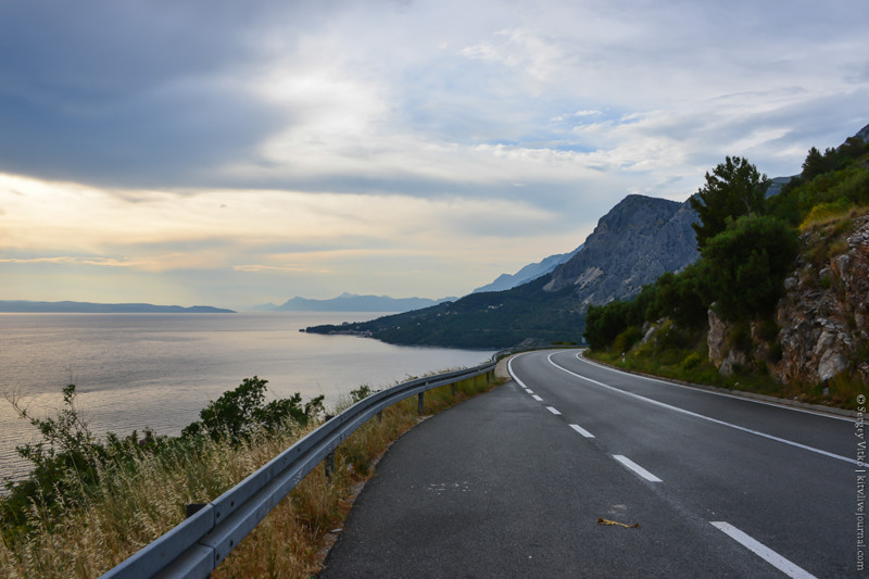 Красивейшие виды Адриатического шоссе адриатика, путешествия, фото, хорватия