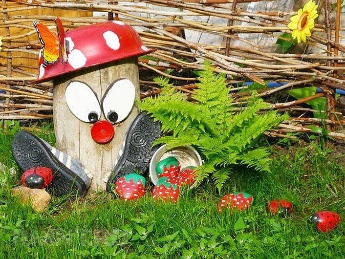 Поделки на дачу картинки Поделки на дачу картинки