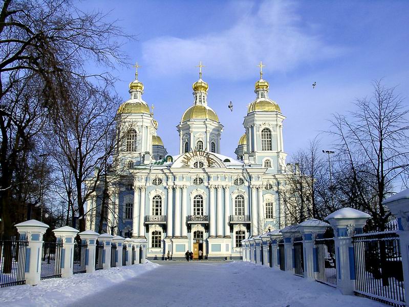 Санкт-Петербург, Петербург зимой, Никольский собор