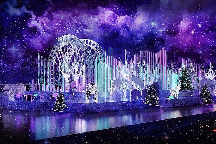 На ВДНХ в центре катка появится спиралевидная елка с арктической совой
