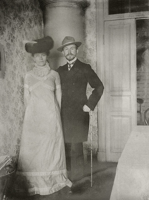 Кустодиев Борис c женой Юлией. 1903год. Кустодиев Борис c женой Юлией. 1903год.