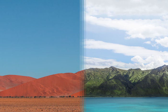 Фотографии-близнецы, сделанные в разных уголках планеты Фотографии-близнецы, сделанные в разных уголках планеты