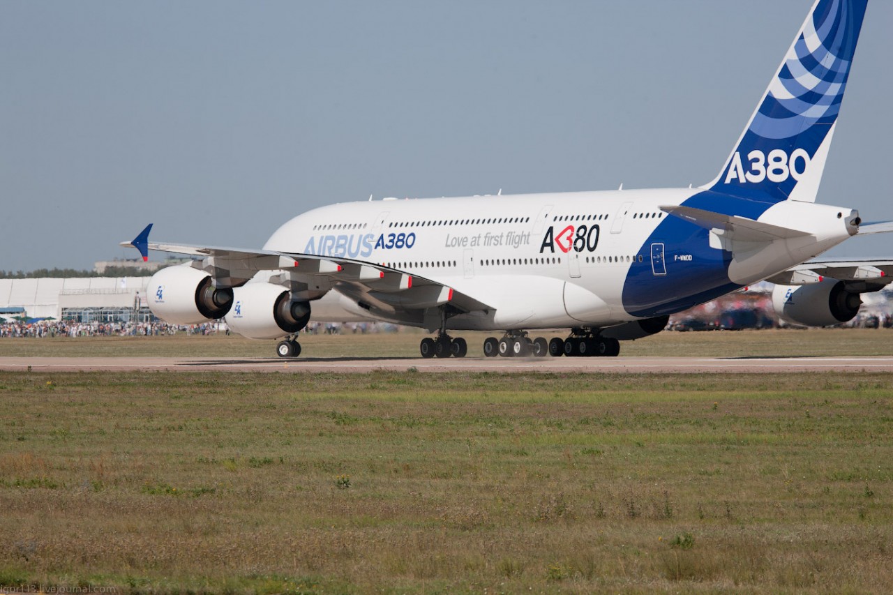 МАКС-2011 A380-861 MSN 004 МАКС-2011 A380-861 MSN 004