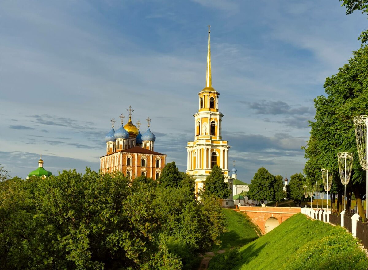Соборный парк Рязанского Кремля