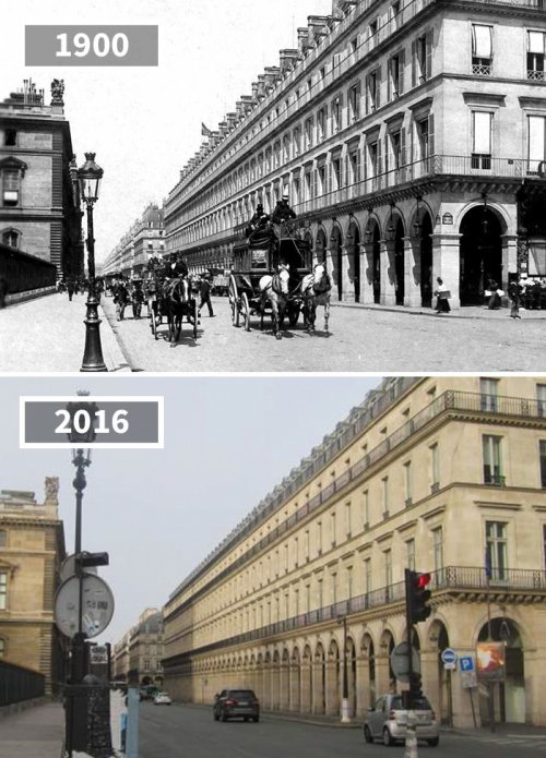 Фотографии "до и после", показывающие, как с течением времени изменился мир Фотографии "до и после", показывающие, как с течением времени изменился мир