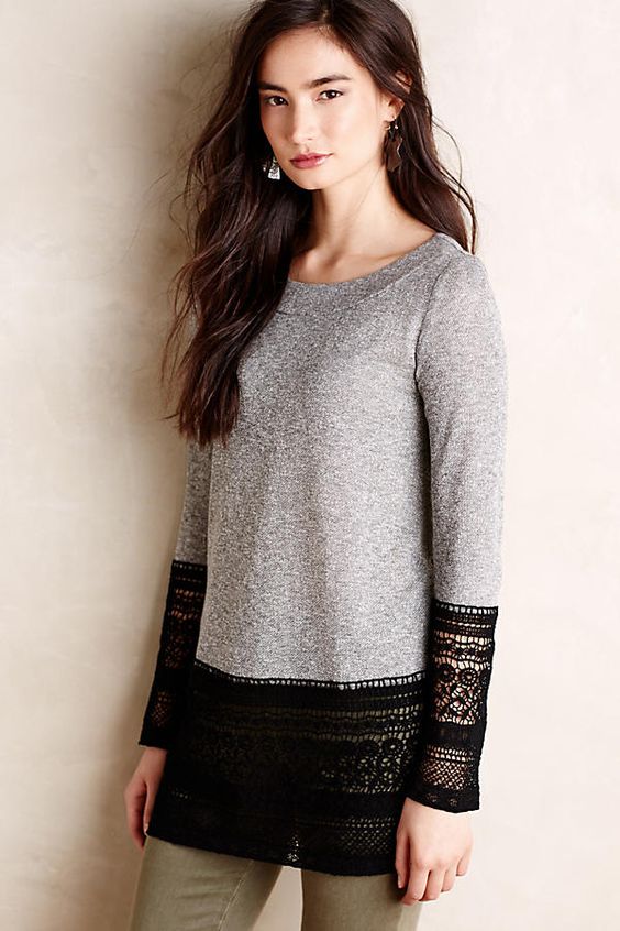 Shop the Recessed Lace Sweatshirt and more Anthropologie at Anthropologie today. Read customer reviews, discover product details and more.