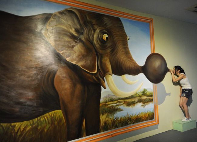 объем, галерея, 3D, Китай