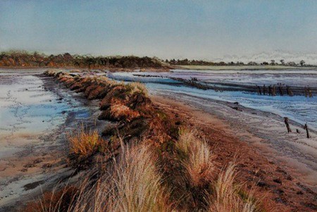 Вышитые пейзажи Джилл Дрэпер (Jill Draper) — фото 17