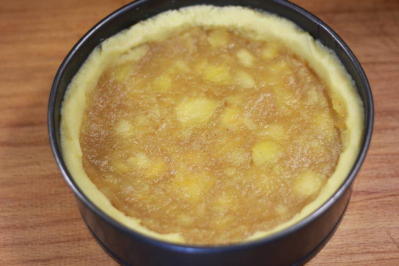 сырая шарлотка