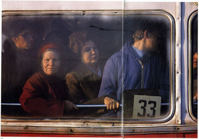 Час пик. СССР, Москва, 1980-е годы. Час пик. СССР, Москва, 1980-е годы.