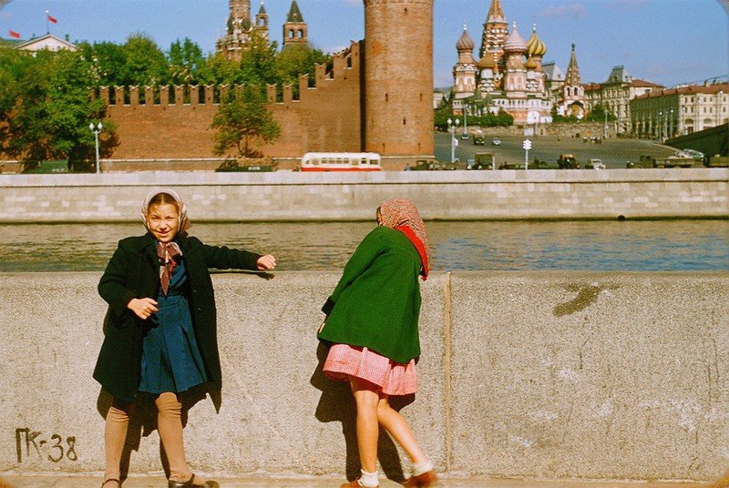 Москва в 1956 году. Фоторепортаж 1956, москва, фоторепортаж