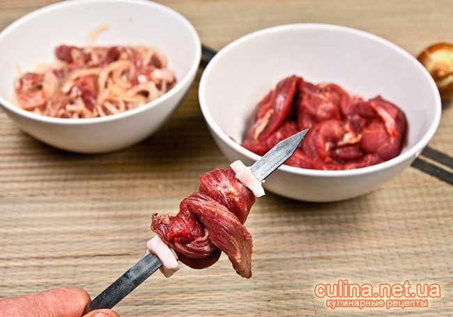 Рецепт шашлыка плетеный. Готовим по-новому Рецепт шашлыка плетеный. Готовим по-новому