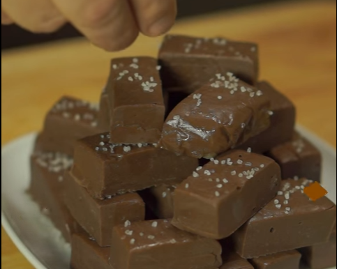 Используя только 2 ингредиента, готовим вкусную шоколадную помадку