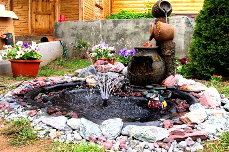 Ландшафтный дизайн дачного участка - Водоемы