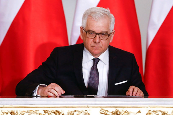 Яцек Чапутович, глава польского МИДа. Источник изображения: https://upmp.news