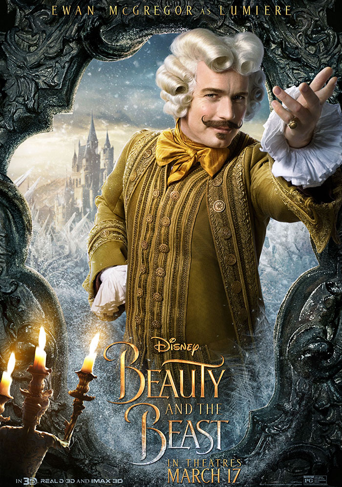 Ewan McGregor As Lumiere