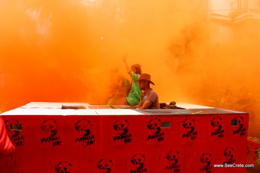 карнавал, фото, греция, крит