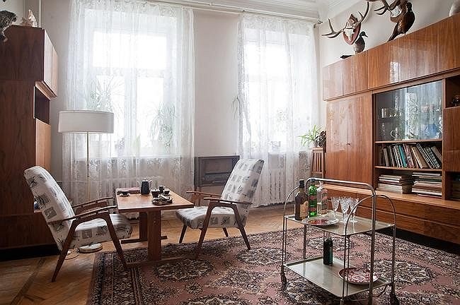 Законсервированные квартиры по-советски дизайн, квартира