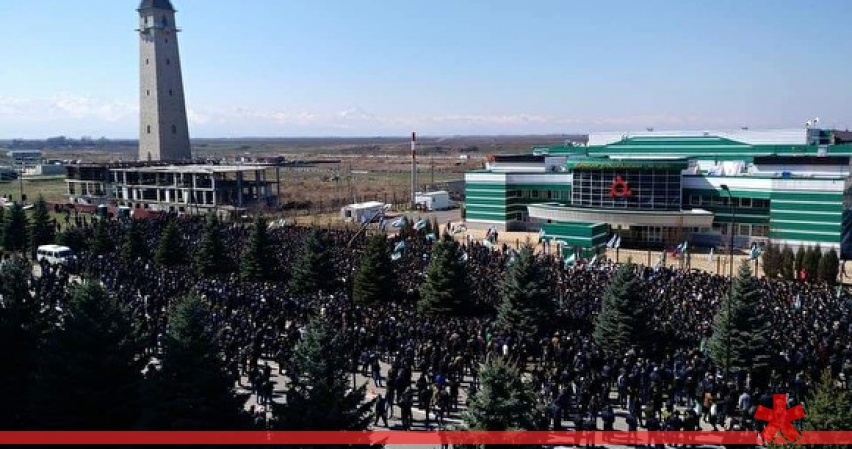 В Ингушетии протестующие перекрыли федеральную трассу «Кавказ»