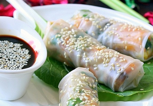 Рулеты с рисовой бумагой рецепт с Рулеты с рисовой бумагой рецепт с