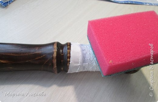 Здравствуйте, мои дорогие жители СМ! Хочу предложить вашему вниманию мастер-класс по изготовлению вот такого столика. фото 15