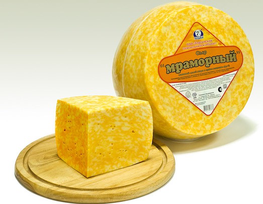 Вкус и рецепт приготовления мраморного сыра
