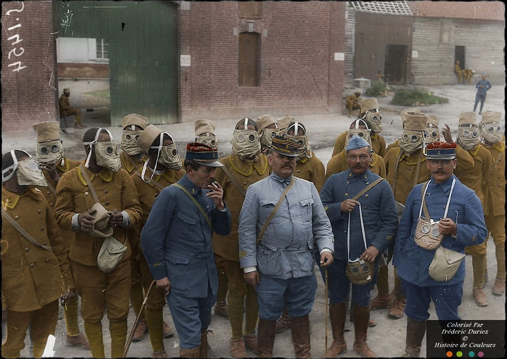 Цветные снимки Первой мировой войны, которые сделаны как будто вчера