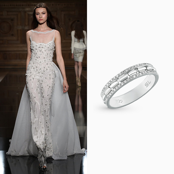 008 small3 Свадебные платья с Недели высокой моды в Париже + обручальные кольца к ним