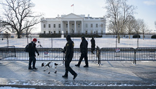 Здание Белого дома в Вашингтоне, США. Архивное фото