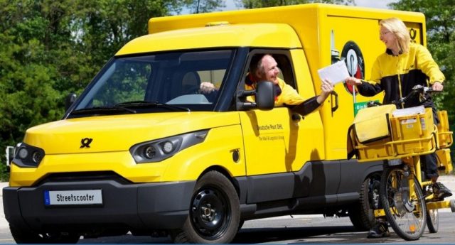 Компания Deutsche Post готовится выпустить новый электрофургон