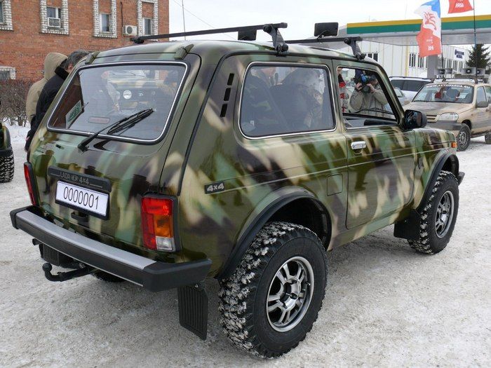 история модели, нива, lada 4x4