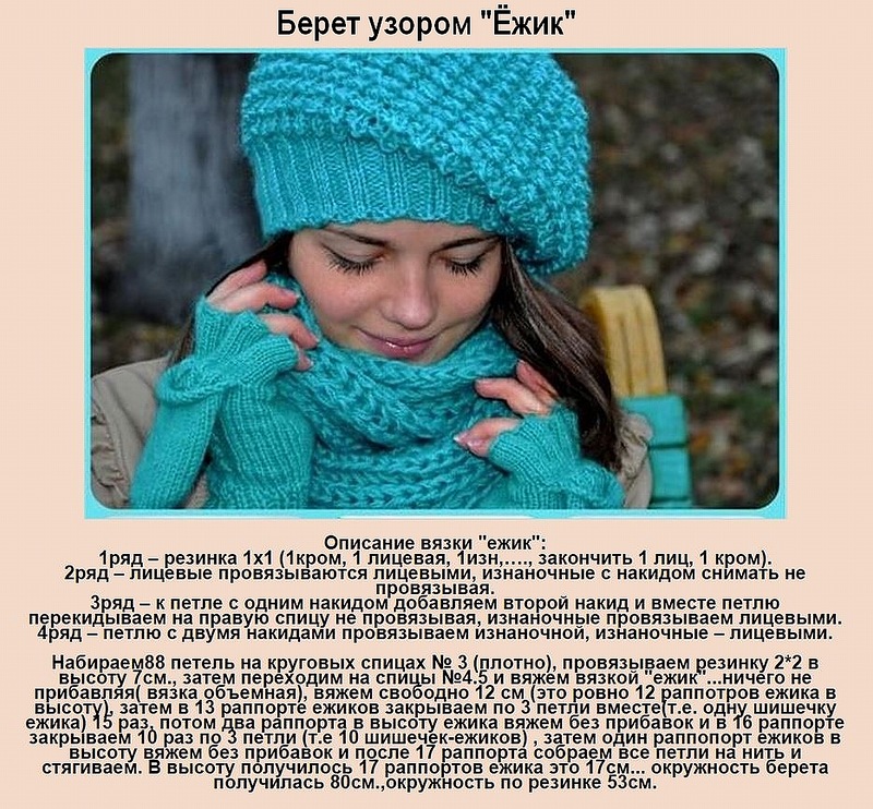 Как вязать крючком узоры на берет Как вязать крючком узоры на берет