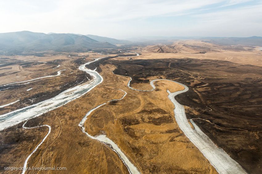 вертолет, высота, полет, владивосток, Русский остров