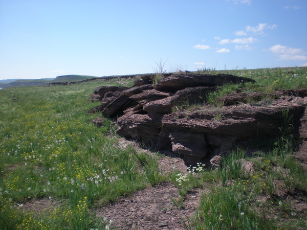 Плиты озера Шира. Хакасия