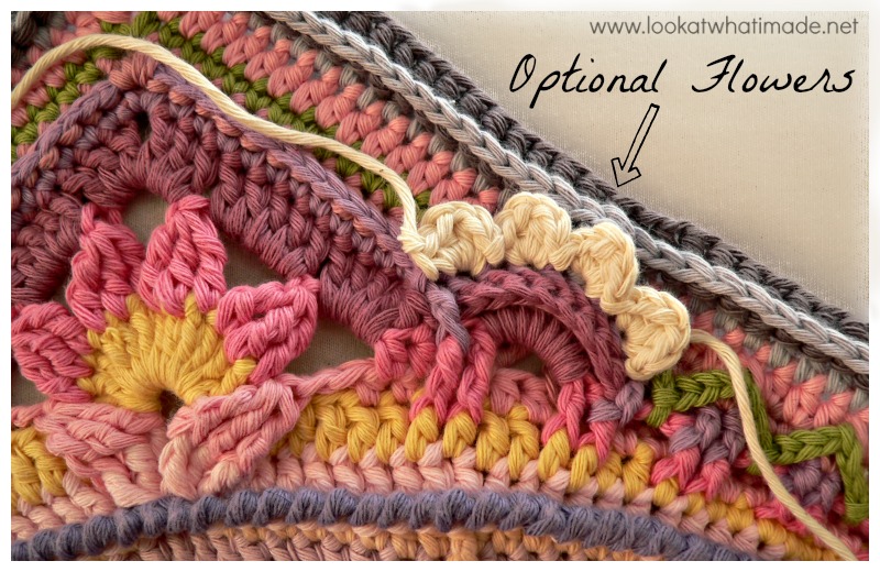 Sophies Garden {Photo Tutorial} free crochet patterns Photo Sophies Garden Optional Flowers Sophies Garden {Photo Tutorial}