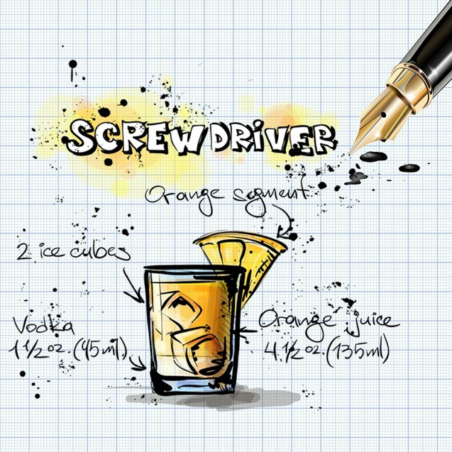 Коктейль "Screwdriver"