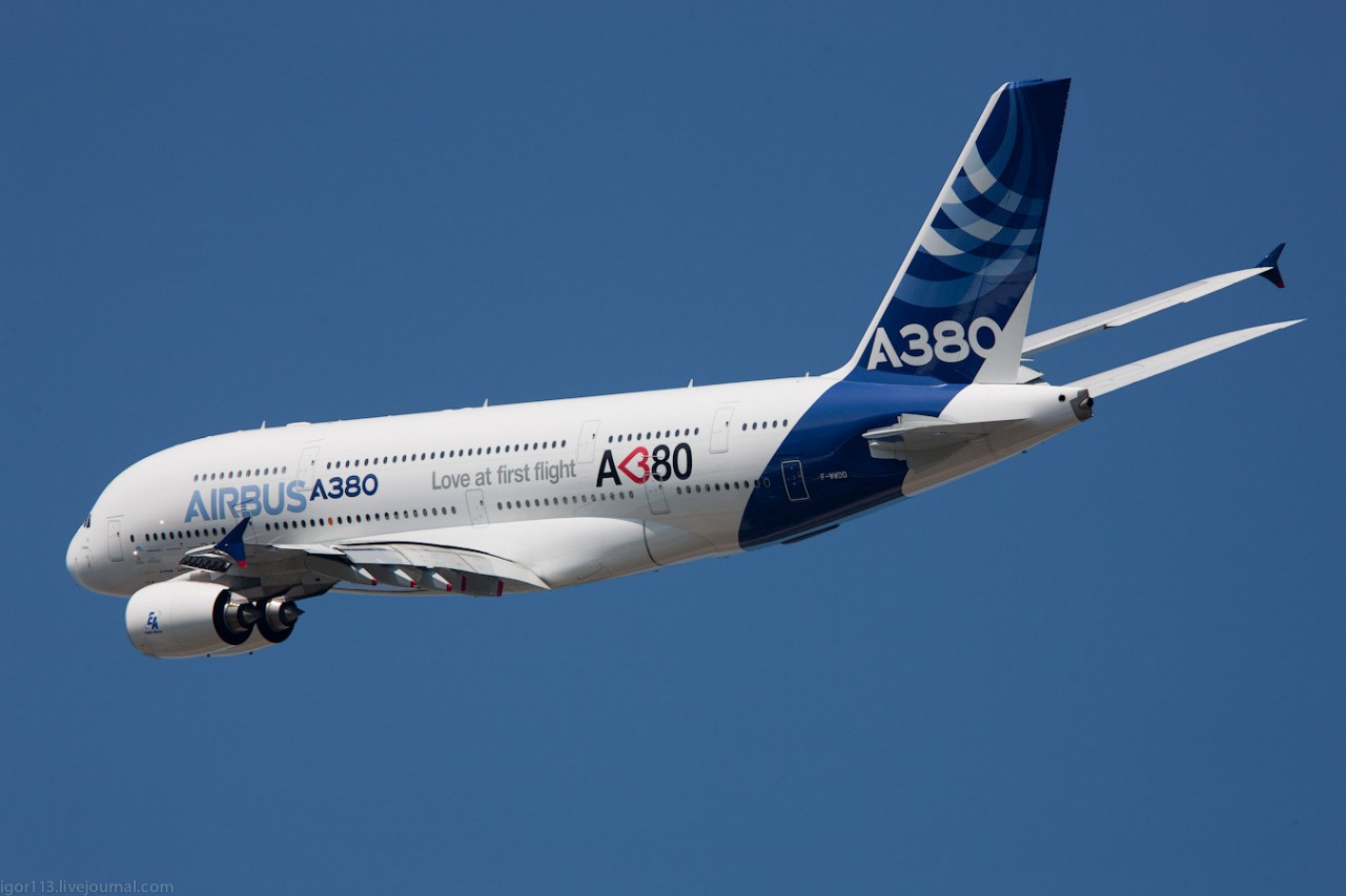 МАКС-2011 A380-861 MSN 004 МАКС-2011 A380-861 MSN 004