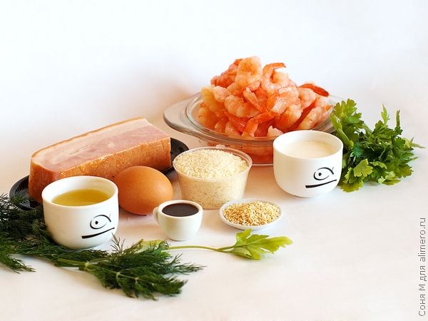 Котлеты с креветками и зеленью Котлеты из креветок и зелени