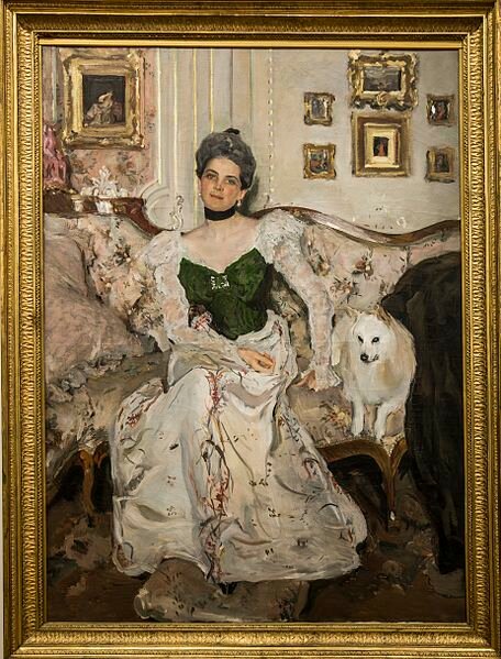 В. Серов. Портрет Зинаиды Юсуповой. 1900-е