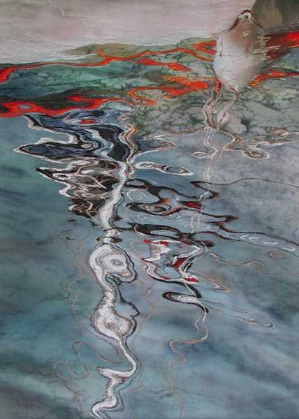 Вышитые пейзажи Джилл Дрэпер (Jill Draper) — фото 27