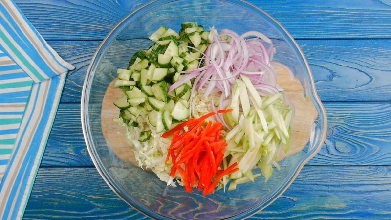 Гениальные салаты из пекинской капусты — и вкусно, и очень красиво Гениальные салаты из пекинской капусты — и вкусно, и очень красиво