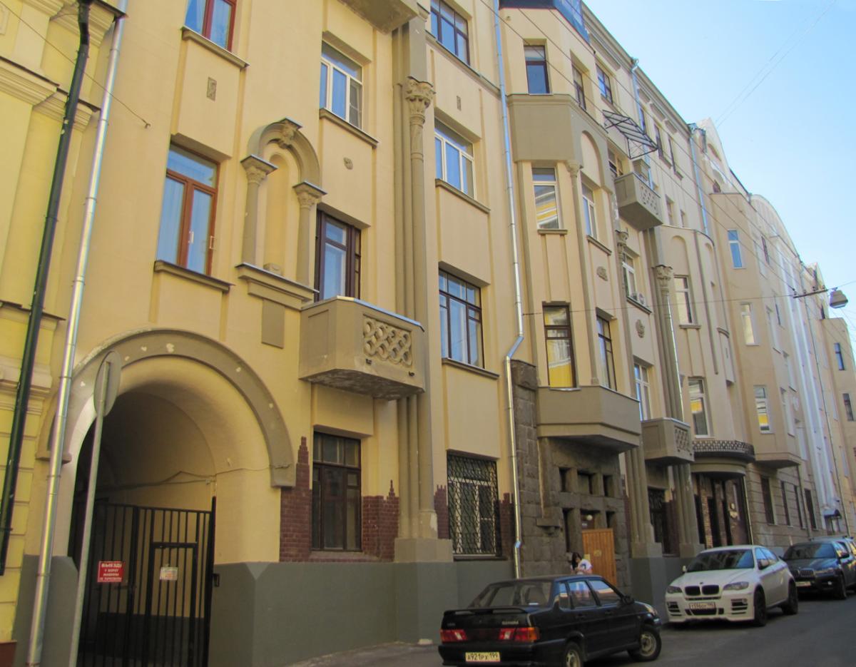 Причудливый декор московских домов в стиле модерн, ч.2