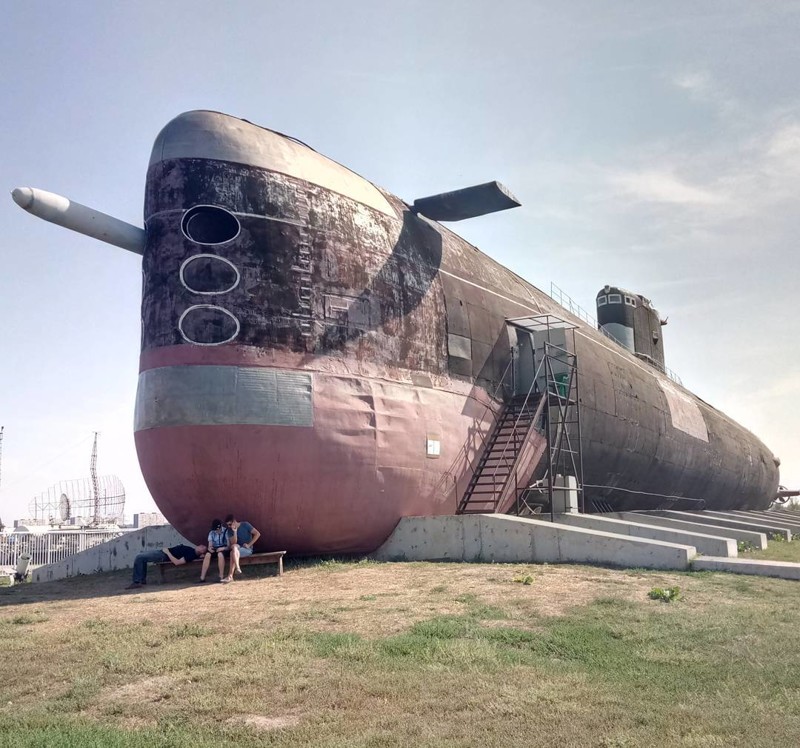 Подводная лодка Б-307 проекта 641Б «Сом» была спущена на воду осенью 1980 года на судостроительном заводе «Красное Сормово». И уже в декабре заступила приступила к боевой службе. б307, вмф, музей, подлодка, тольятти