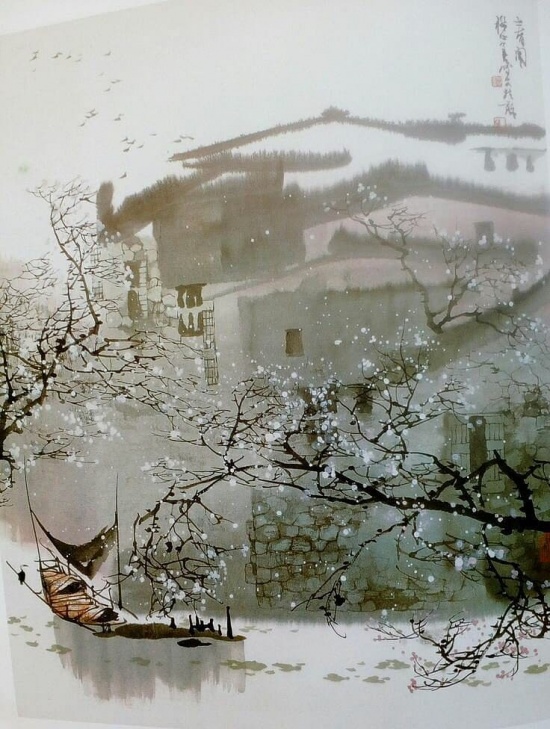 Художник Liu Maoshan. Волшебный акварельный мир