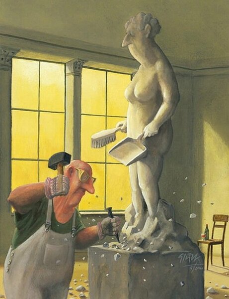 Автор Герхард Глюк (источник - сайт pinterest.ru)