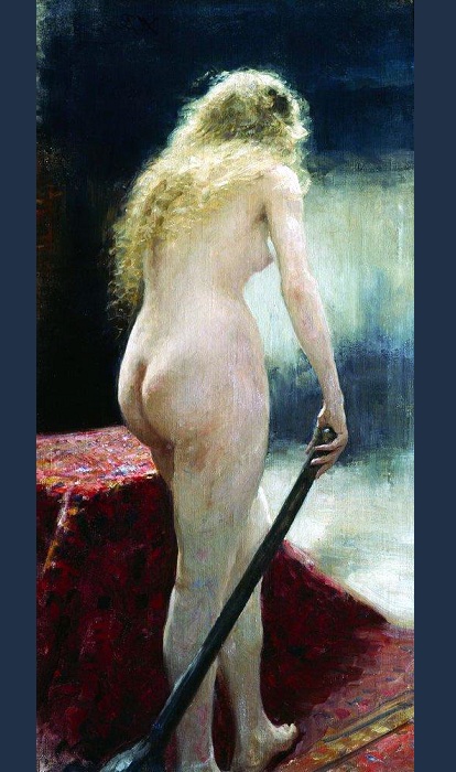 Натурщица. Натурщица.