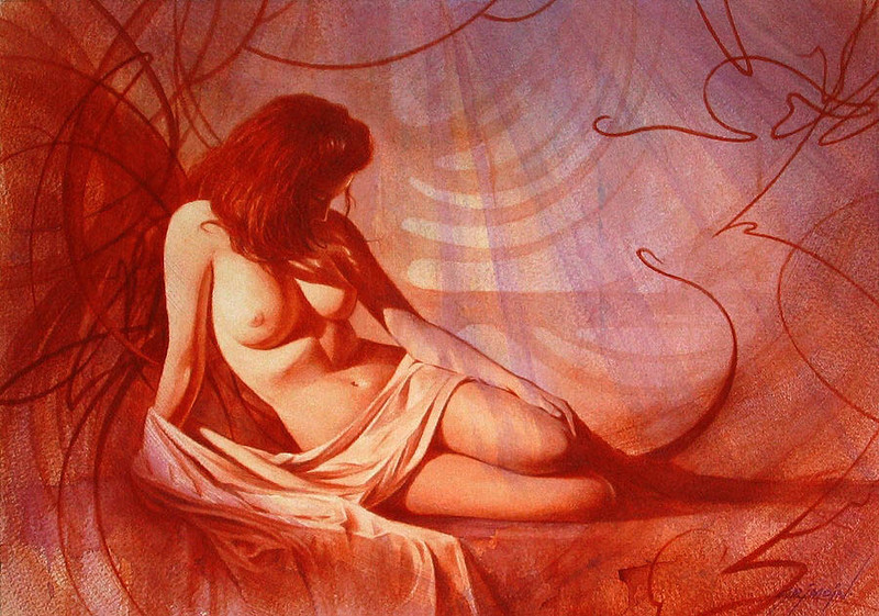 Gilles Grimoin, Акварель